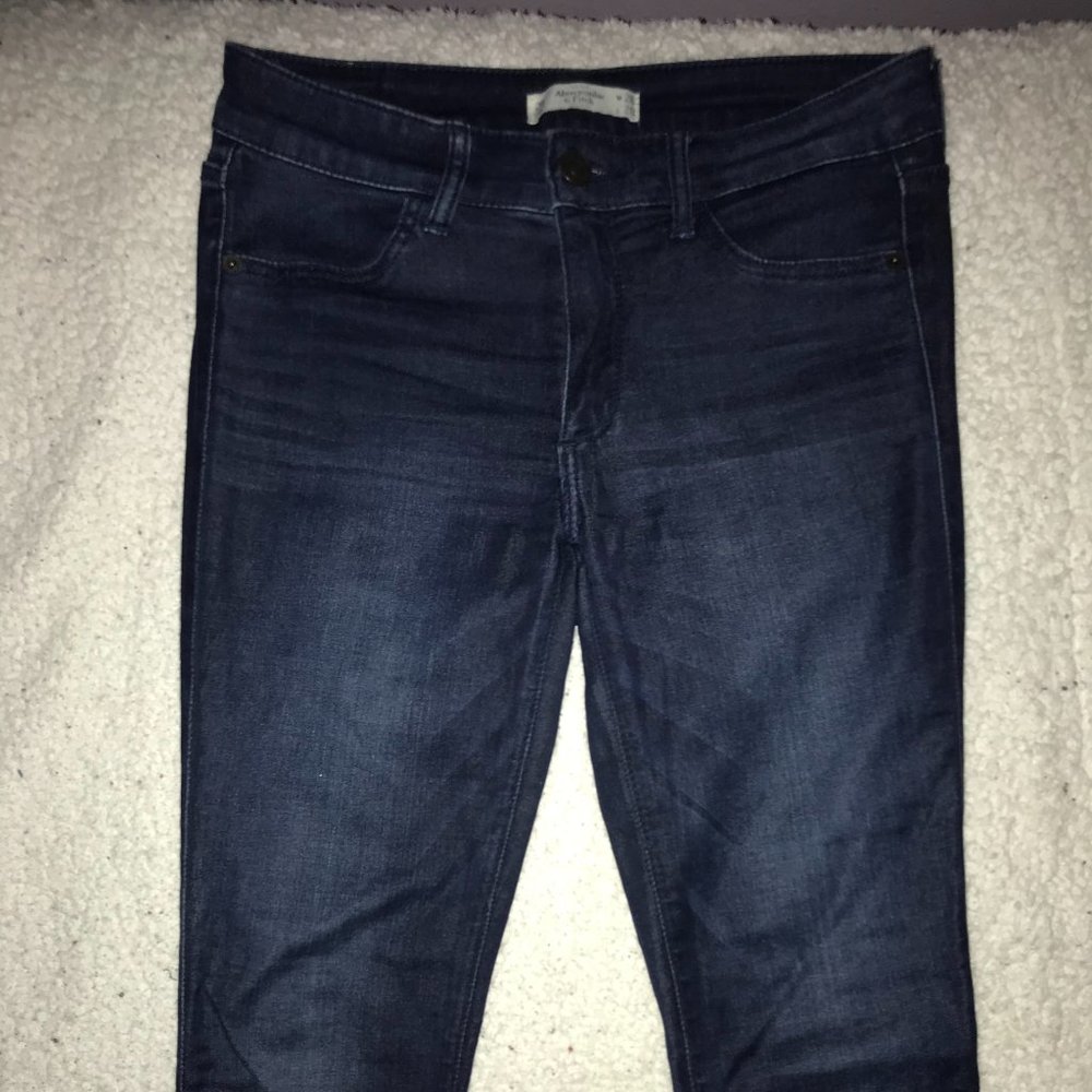 Abercombrie & Fitch Dark Blue Jegging - Picture 2 of 8